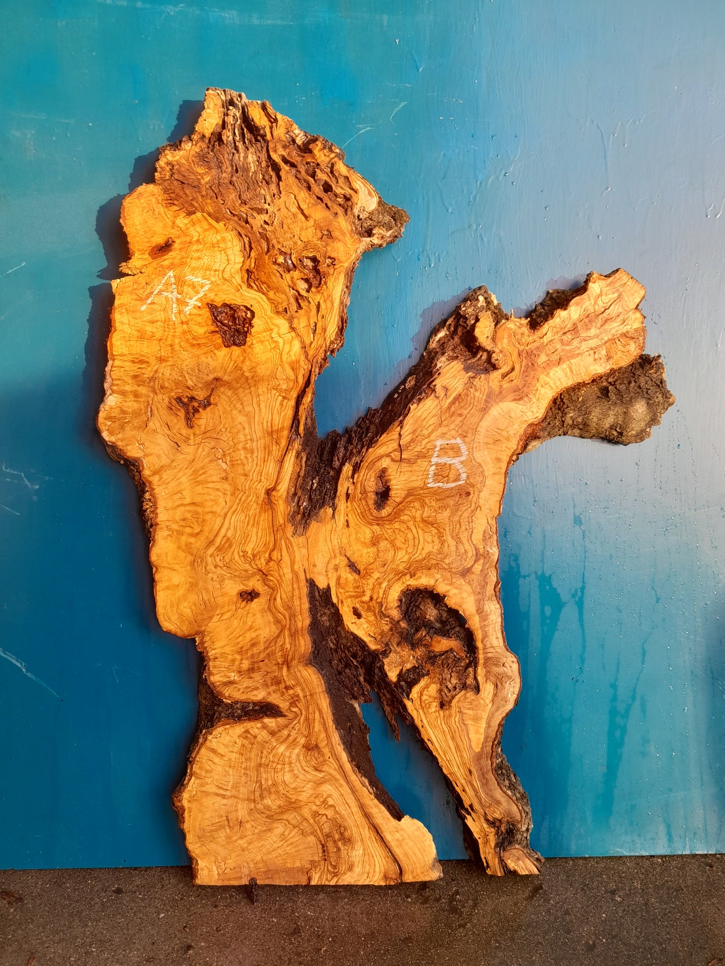 Tablero de olivo A7 100cm 70/40cm 3,5cm