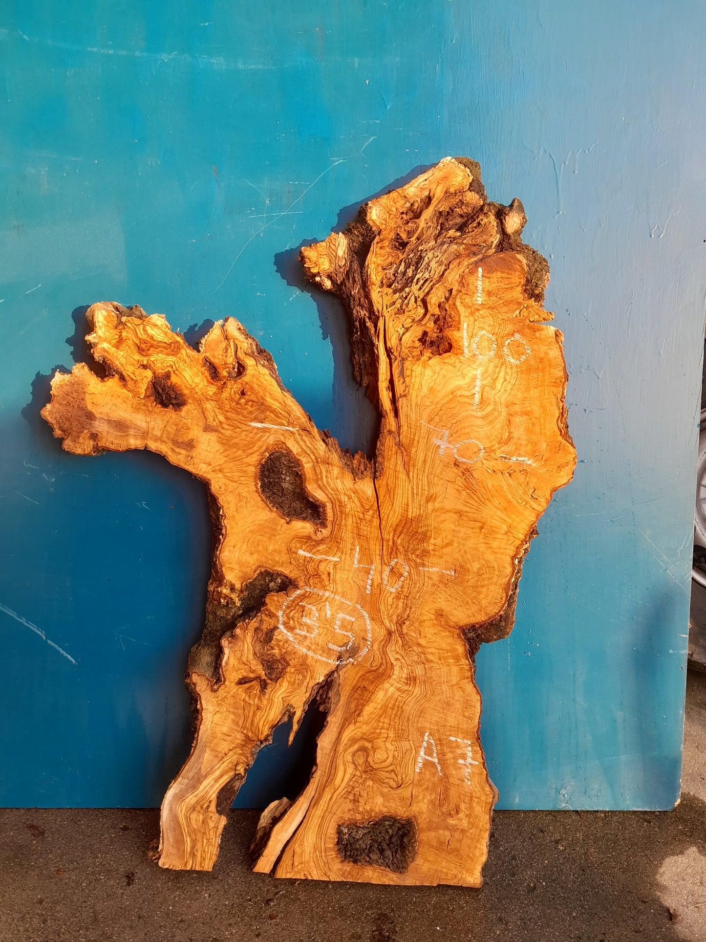 Tablero de olivo A7 100cm 70/40cm 3,5cm